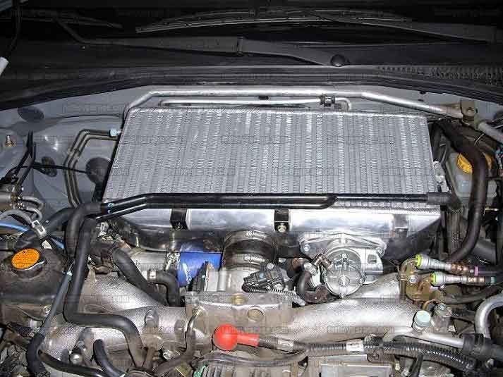 Это самодельный интеркулер? | STi Клуб